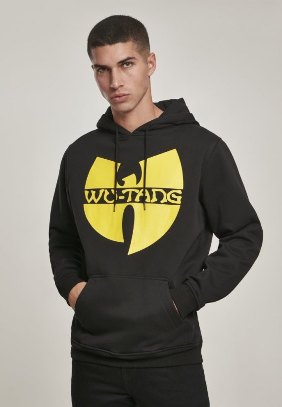 Čierna pánska mikina Wu-Wear Logo Hoody