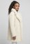 Dámský kabát Urban Classics Ladies Oversized Sherpa Coat - bílý