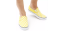 Boty Vans Classic Slip-On checkerboard cyber yelow/true white