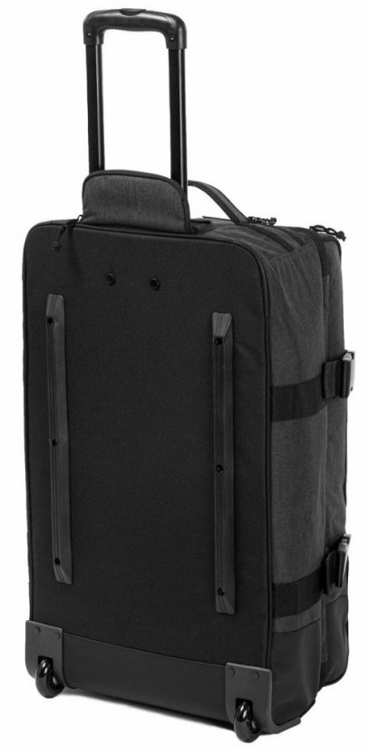 Kufr Meatfly Contin Trolley Bag charcoal heather/black 100l