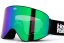 Černo/zelené snowboardové brýle Horsefeathers Edmond