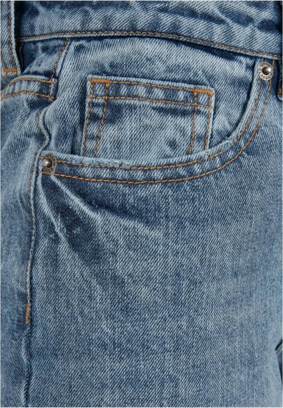 Ladies High Waist 90´S Wide Leg Denim Pants - tinted light blue washed