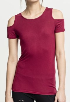 Tričko Urban Classics Ladies Cutted Shoulder Tee