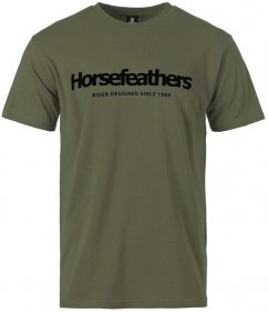 Pánské tričko Horsefeathers Quarter - zelené