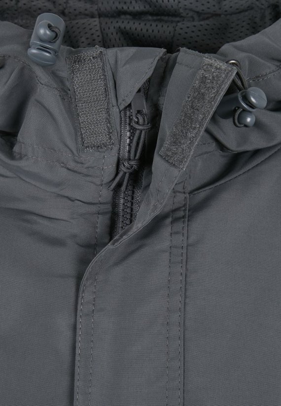 Pánská jarní, podzimní bunda Brandit Summer Pull Over - anthracitová