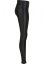 Černé dámské legíny Urban Classics Highwaist Shiny Metalic