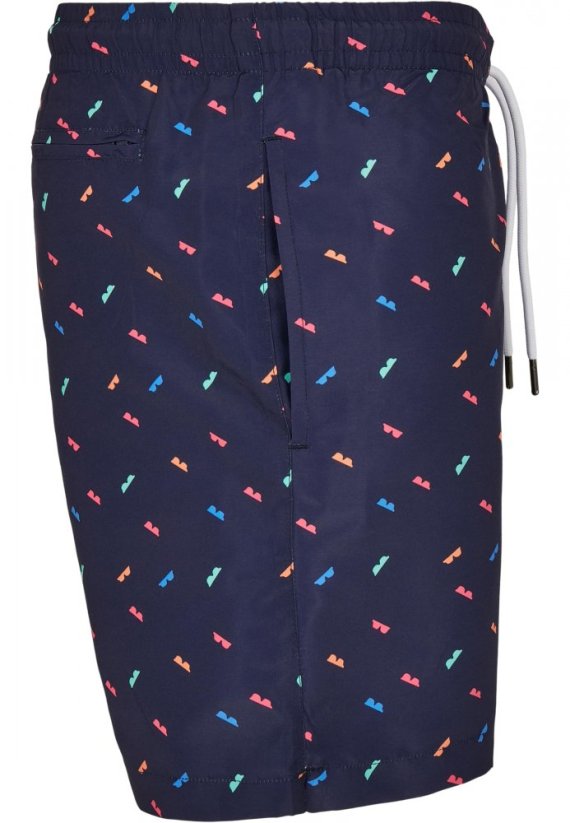 Pattern Swim Shorts - sunglasses aop