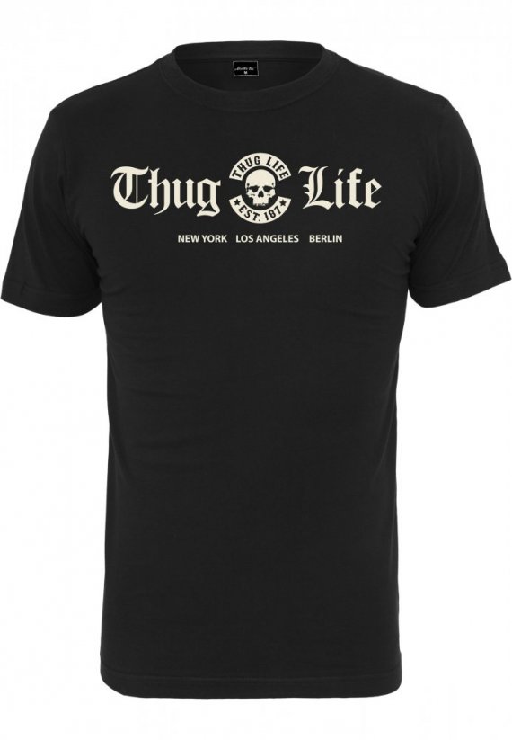 Tričko Mister Tee Thug Life Cities Tee