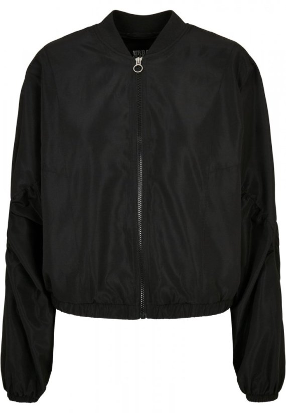 Dámská bomber bunda Urban Classics Recycled Batwing - černá