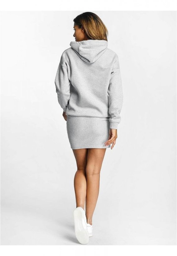 Dámská mikina DEF Cropped Hoody Dress Rose - grey