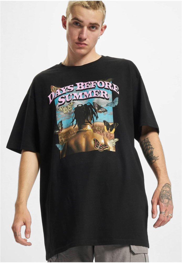 Days Before Summer Oversize Tee - black - XtremeShop.pl