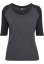 Tričko Urban Classics Ladies 3/4 Contrast Raglan Tee - charcoal/black