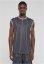Striped Mesh Tanktop white/black XXL - black/white