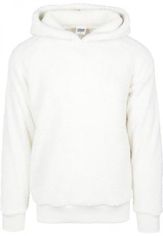 Mikina Urban Classics Sherpa Hoody - offwhite