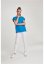 Ladies Extended Shoulder Tee - hawaiianblue