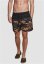 Pánské koupací kraťasy Urban Classics Block Swim Shorts - blk/woodcamo