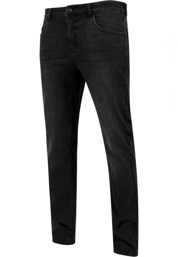 Stretch Denim Pants - black washed