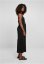 Ladies 7/8 Length Valance Summer Dress - black