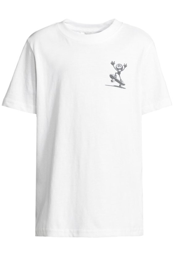 T-Shirt 2 Pack - kurzarm - Melting 8 Ball & Skater white+white 158/164