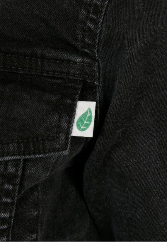Dámská džínová bunda Urban Classics Ladies Organic Denim Jacket - černá