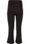 Dievčenské legíny Urban Classics Recycled High Waist Flared - čierne