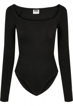 Ladies Organic Longsleeve Body - black
