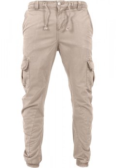 Cargo Jogging Pants - sand