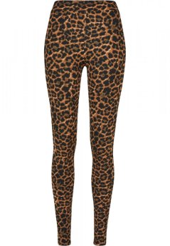 Ladies Soft AOP Leggings - darkleo