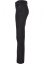 Tmavé dámské džíny Urban Classics Highwaist Straight Slit