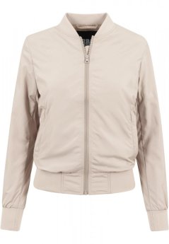 Béžová dámská jarní/podzimní bomber bunda Urban Classics