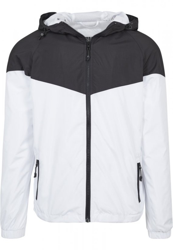 2-Tone Tech Windrunner - blk/wht