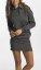 Dámská mikina DEF Cropped Hoody Dress Rose - anthracite