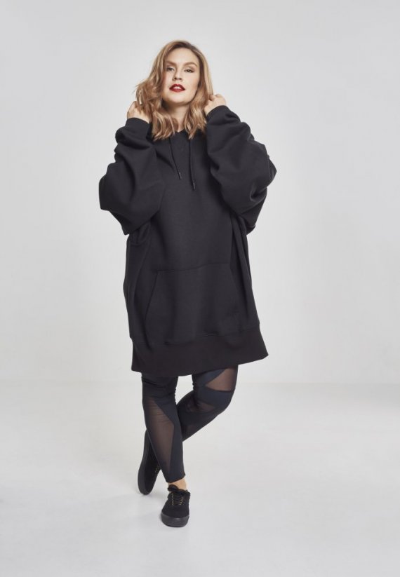 Bluza Urban Classics Ladies Long Oversize Hoody - black