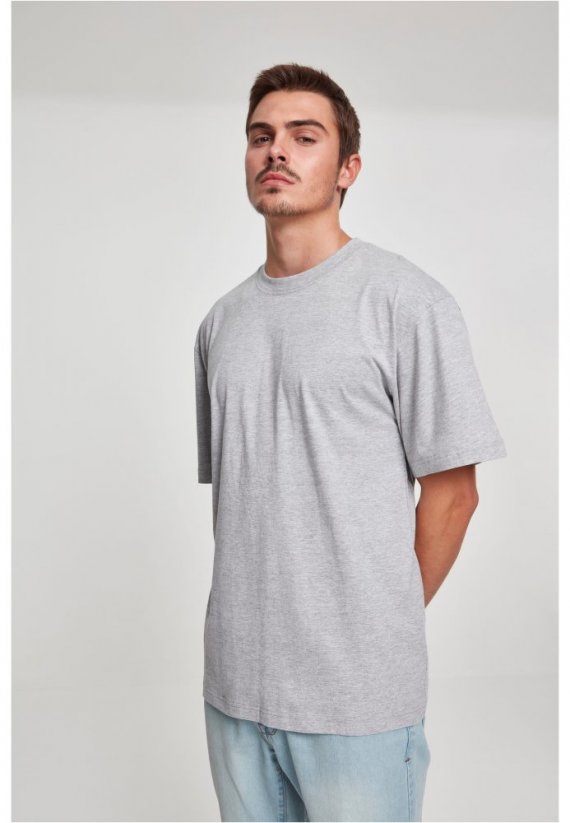 T-shirt męski Urban Classics Tall Tee - jasny szary