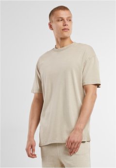 Washed Rib Tee - cloud