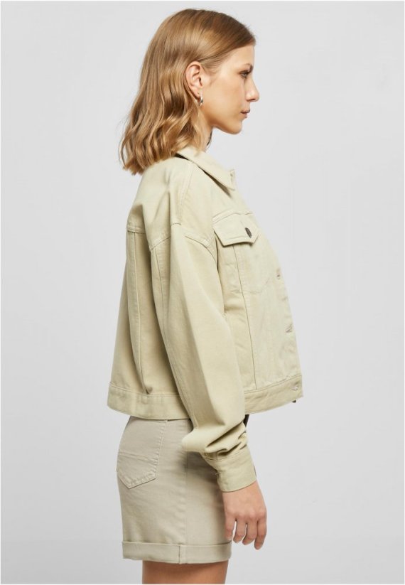 Světlá dámská budna Urban Classics Oversized Colored Denim