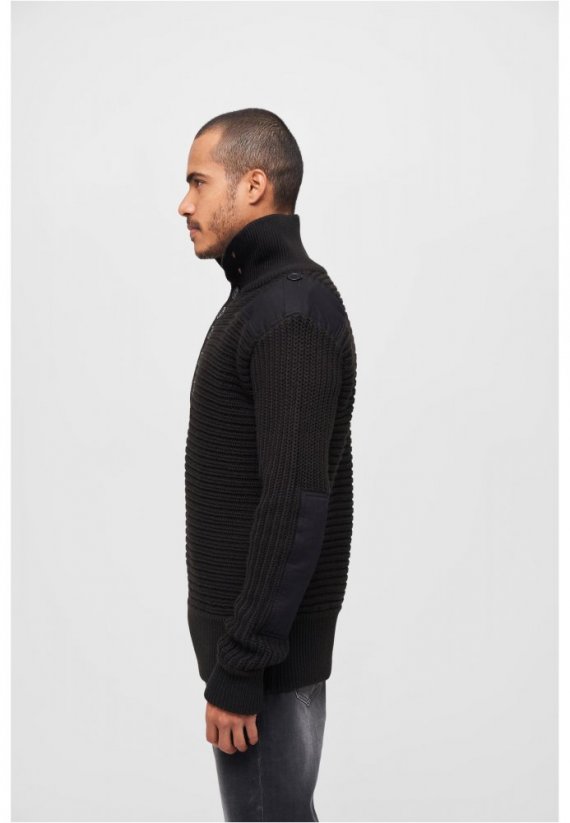 Pánský svetr Brandit Alpin Pullover - černý - Velikost: XL