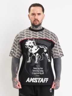 Amstaff Varek T-Shirt Black Grey