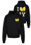 WU Tang Loves NY Heavy Oversize Hoody - black
