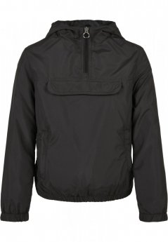 Kurtka Urban Classics Girls Basic Pullover Jacket - black