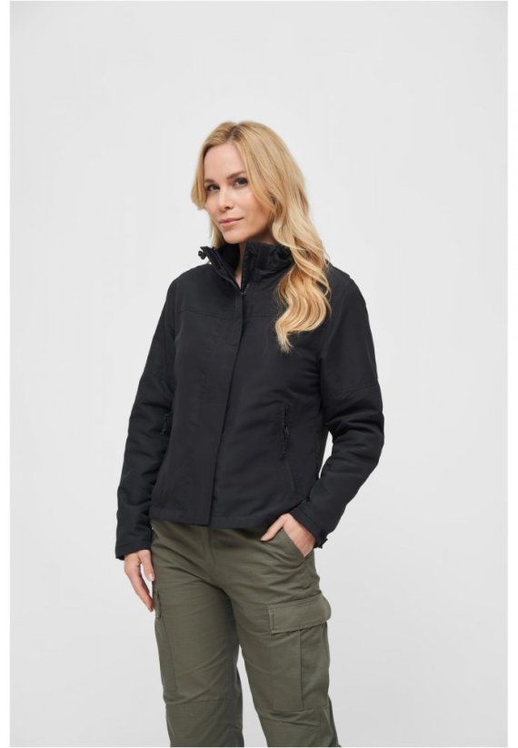 Dámská bunda Brandit Windbreaker Frontzip - černá