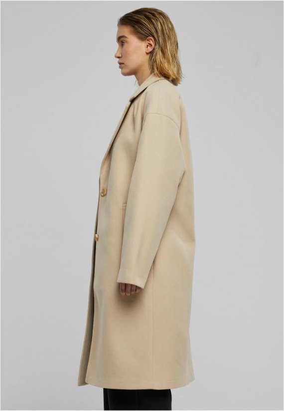 Dámsky kabát Urban Classics Oversized Long - svetlý
