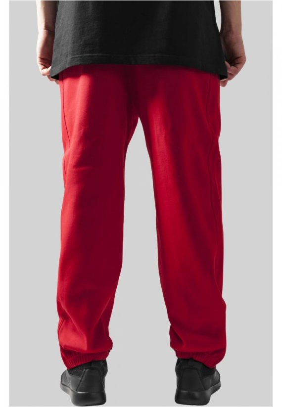 Męskie spodnie dresowe Urban Classics Sweatpants - czerwone