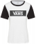Koszulka Vans Tangle Range Ringer white-black