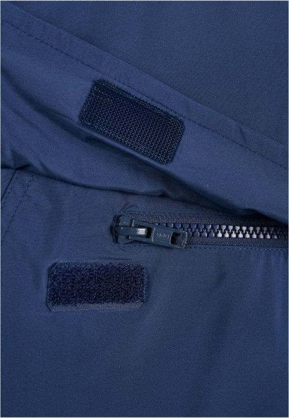Pánská bunda Urban Classics Basic Pull Over Jacket - modrá