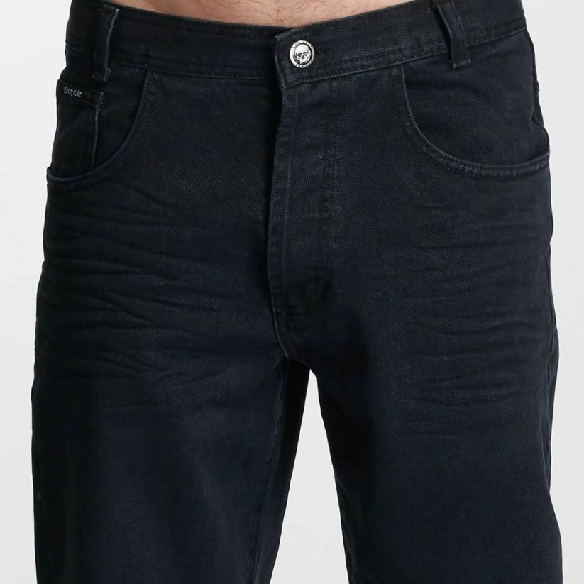 Thug Life / Loose Fit Jeans Carrot in black
