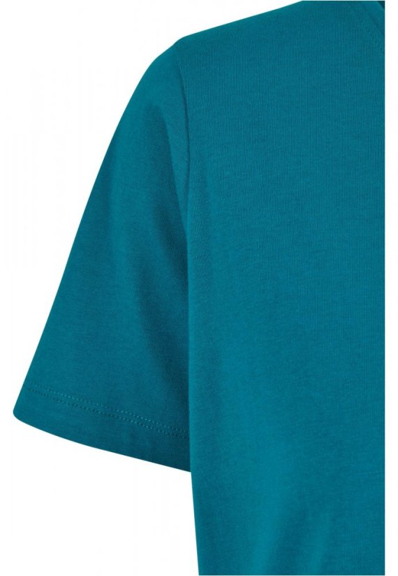 Dámské šaty Urban Classics Valance Tee - vodní zelená