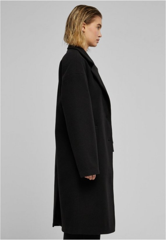 Dámsky kabát Urban Classics Oversized Long - čierny