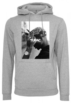 Bluza Mister Tee 2Pac F*ck the World Hoody - heather grey