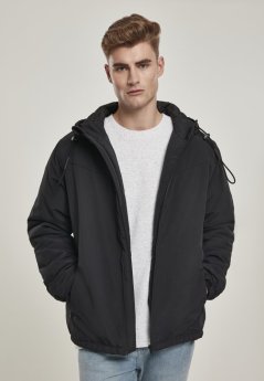 Bunda Urban Classics Hooded Easy Jacket - black